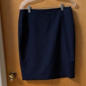 Banana Republic Textured Pencil Skirt